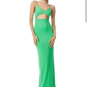 Alice + Olivia: Valli cutout Cami maxi dress